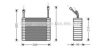 AVA QUALITY COOLING FDV358 Evaporator, air conditioning